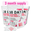 the cleansing detox foot pads