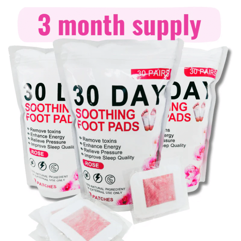 the cleansing detox foot pads