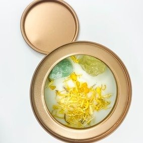 Healing Crystal Candles - 100% Natural Soy Wax & Essential Oils