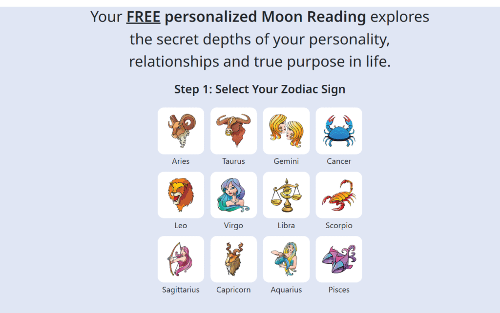 moon reading