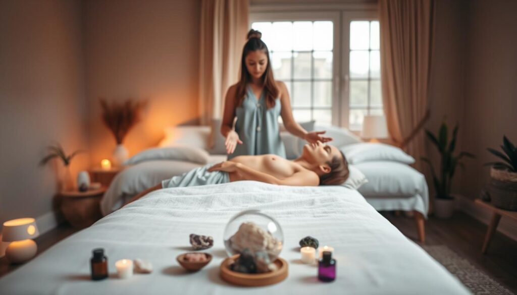 Reiki session experience