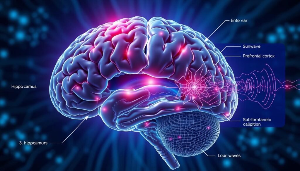 Scientific visualization of how increase intelligence subliminals affect the brain