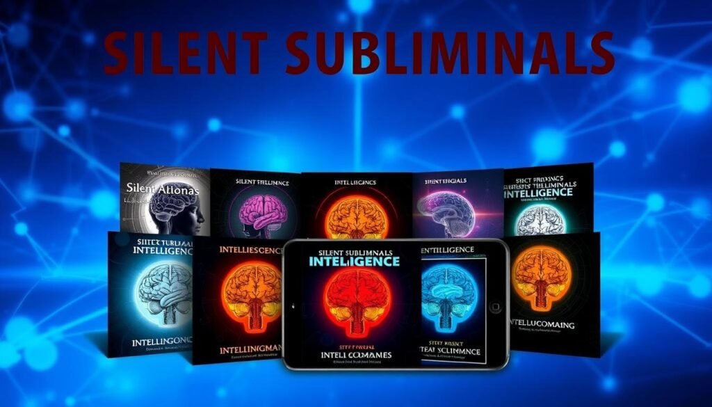 Silent Subliminals Intelligence product package display