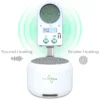 Healflux Frequency Healing Device - Pure Sine Wave & Scalar Wave Generator for Wellbeing, Sound Healing, Meditation, Sleep Improvement