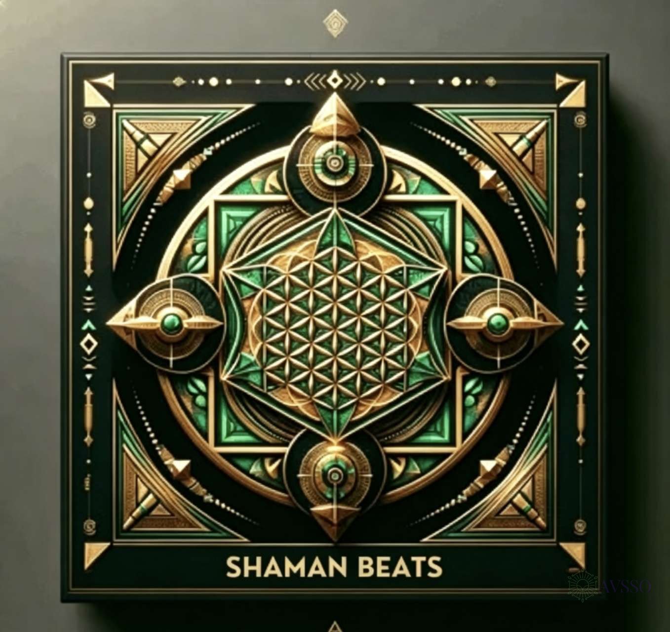 Shaman Beats deep focus and inner awareness audio track cover